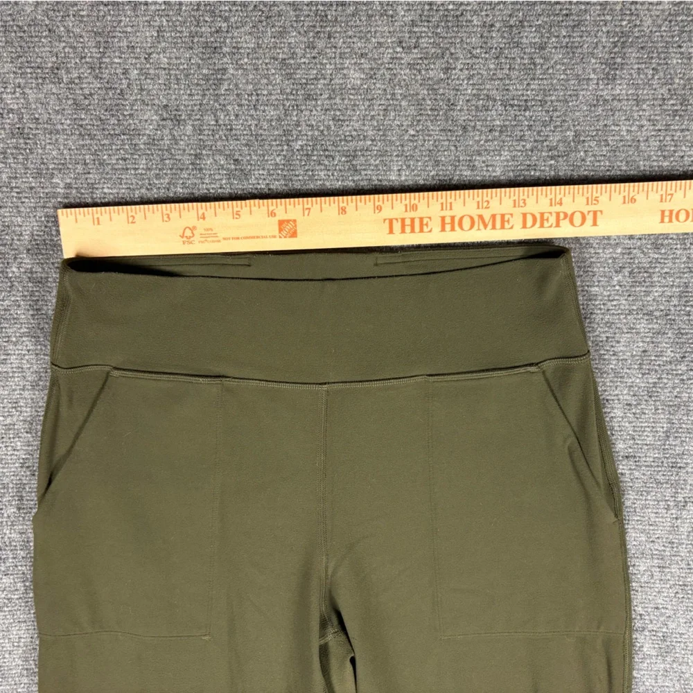 Lululemon Align High Rise Joggers Olive Green Size 10 - Picture 8 of 9